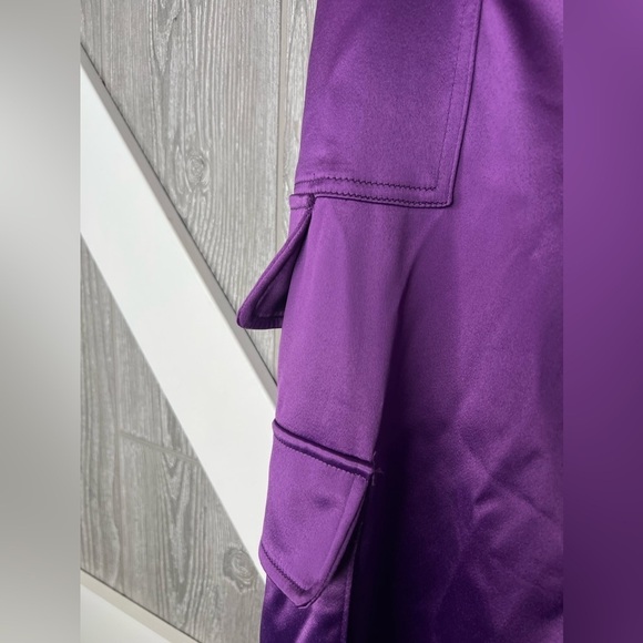 226. New House of Harlow 1960 Women’s Cargo Pants in Purple Size XS - Picture 6 of 11